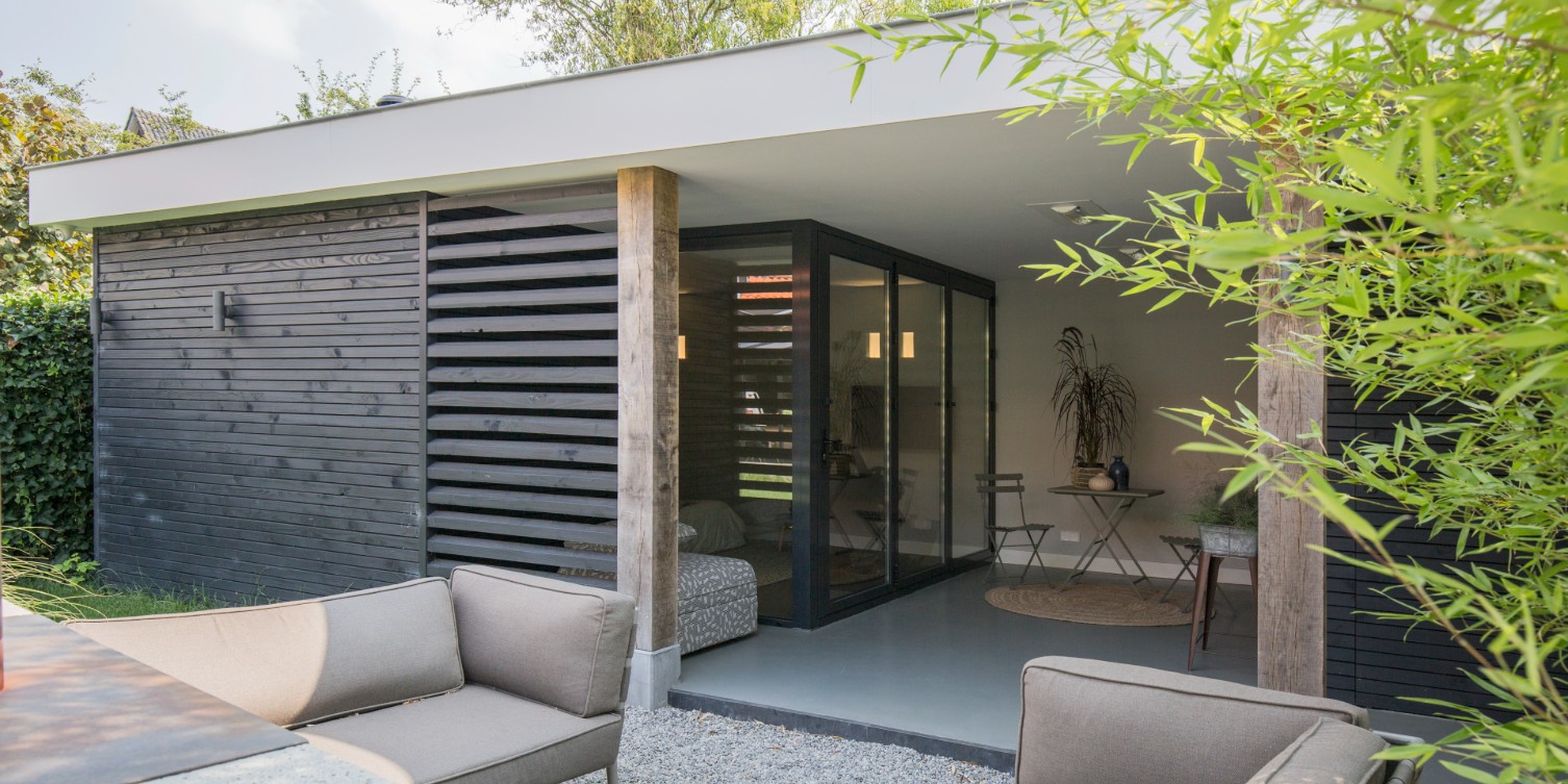 Luxe tuinkamer op maat voor een kostenplaatje