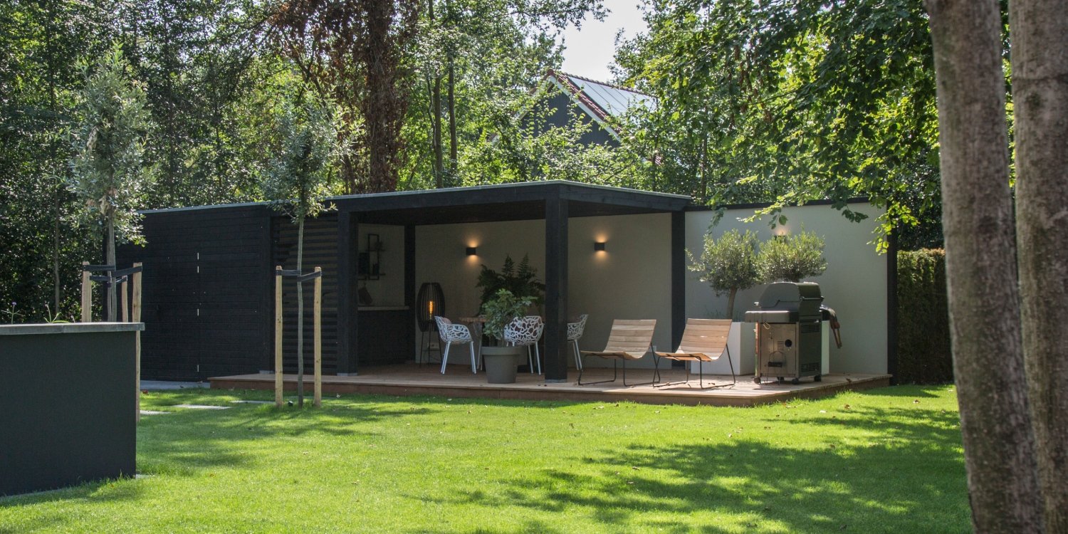 Tuinkamer met keuken