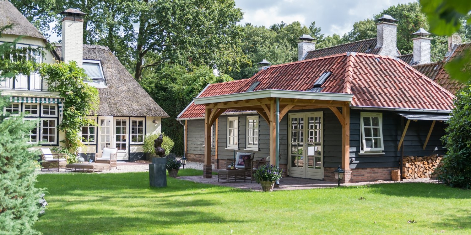 Tuinkantoor met atelier