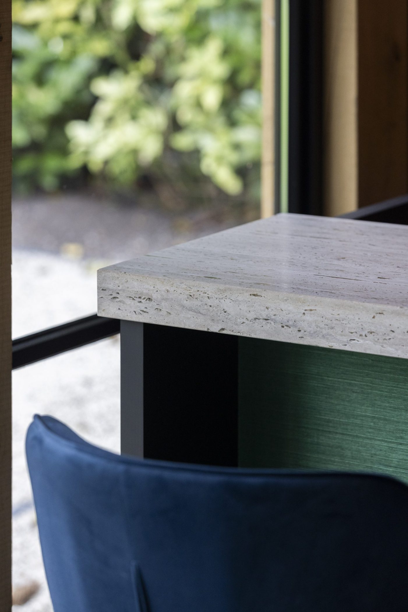Afbeelding Eikenhouten tuinkamer met bar