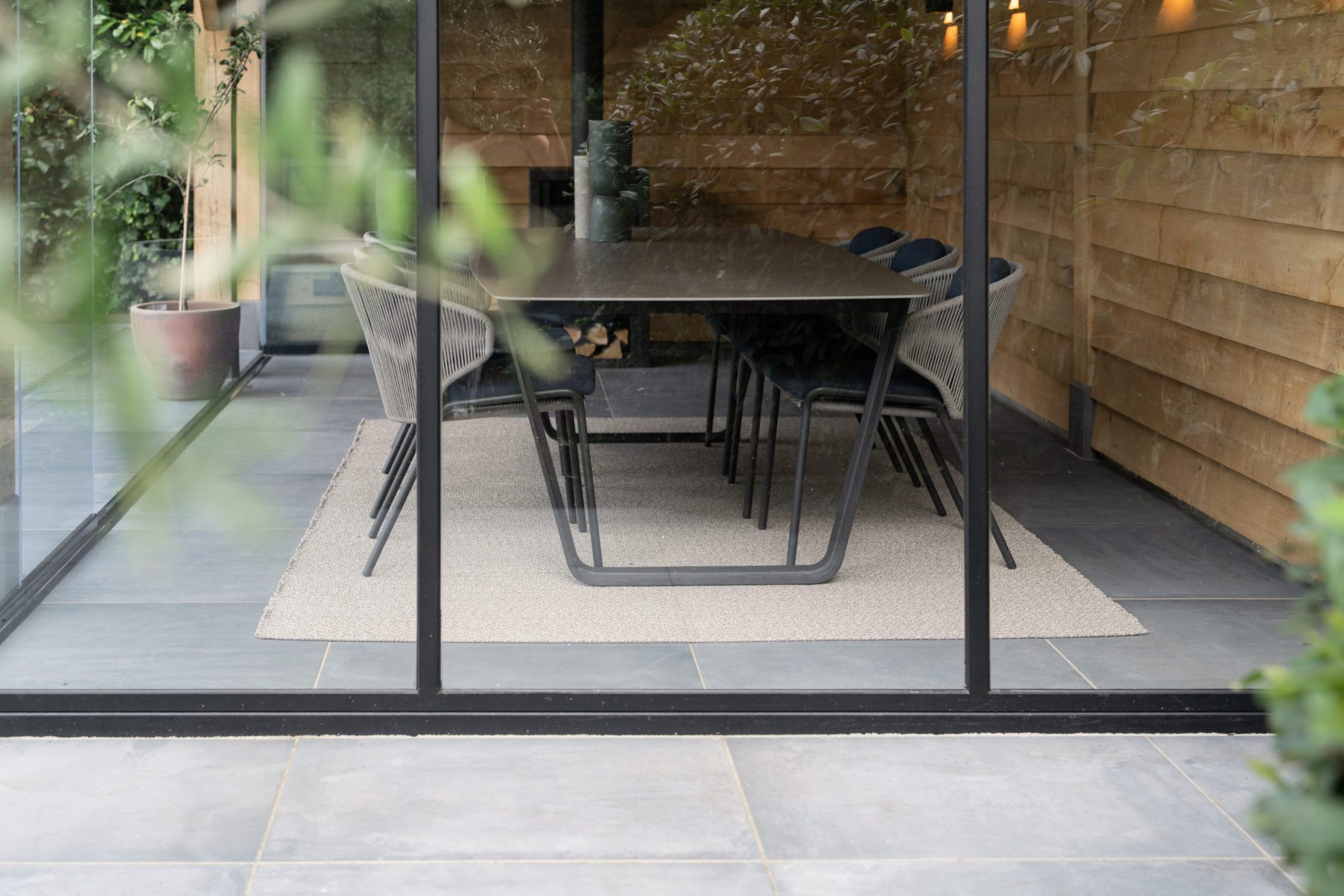 Afbeelding Houten tuinkamer