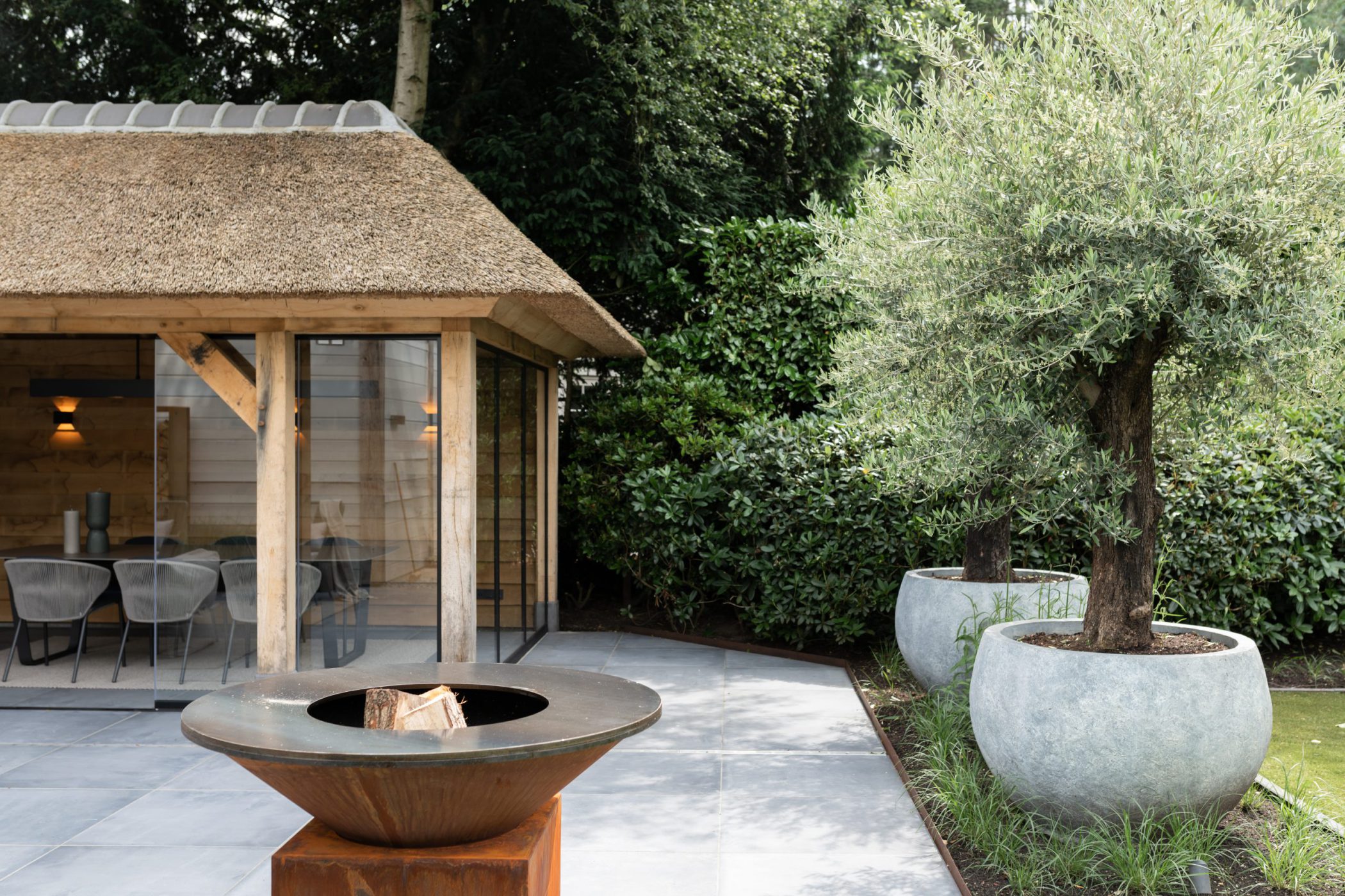 Afbeelding Houten tuinkamer
