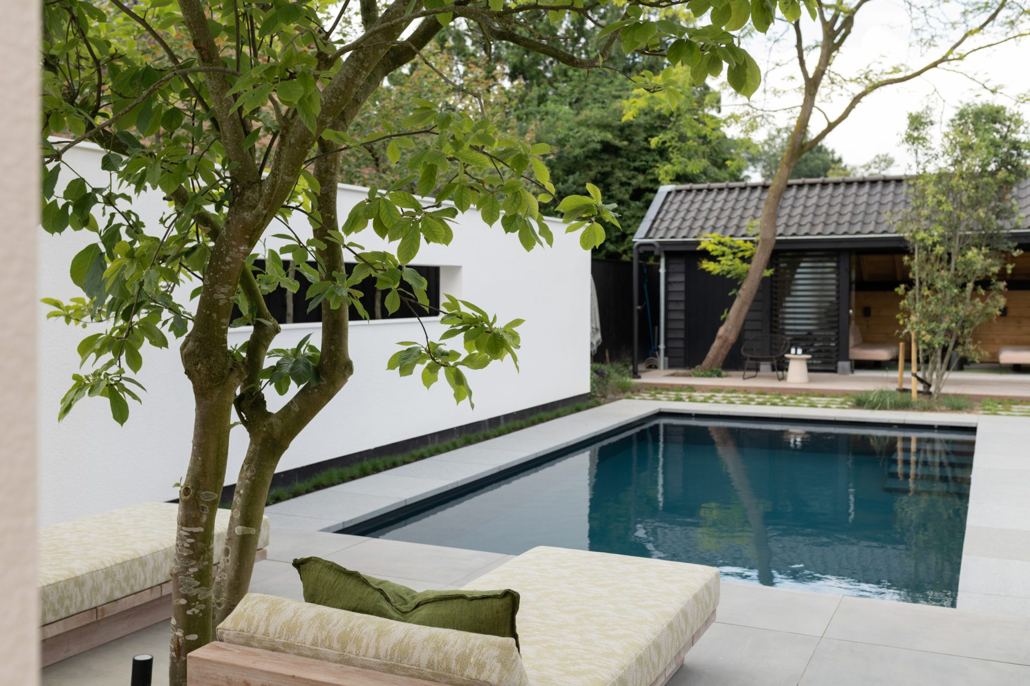 Afbeelding Poolhouse met zadeldak