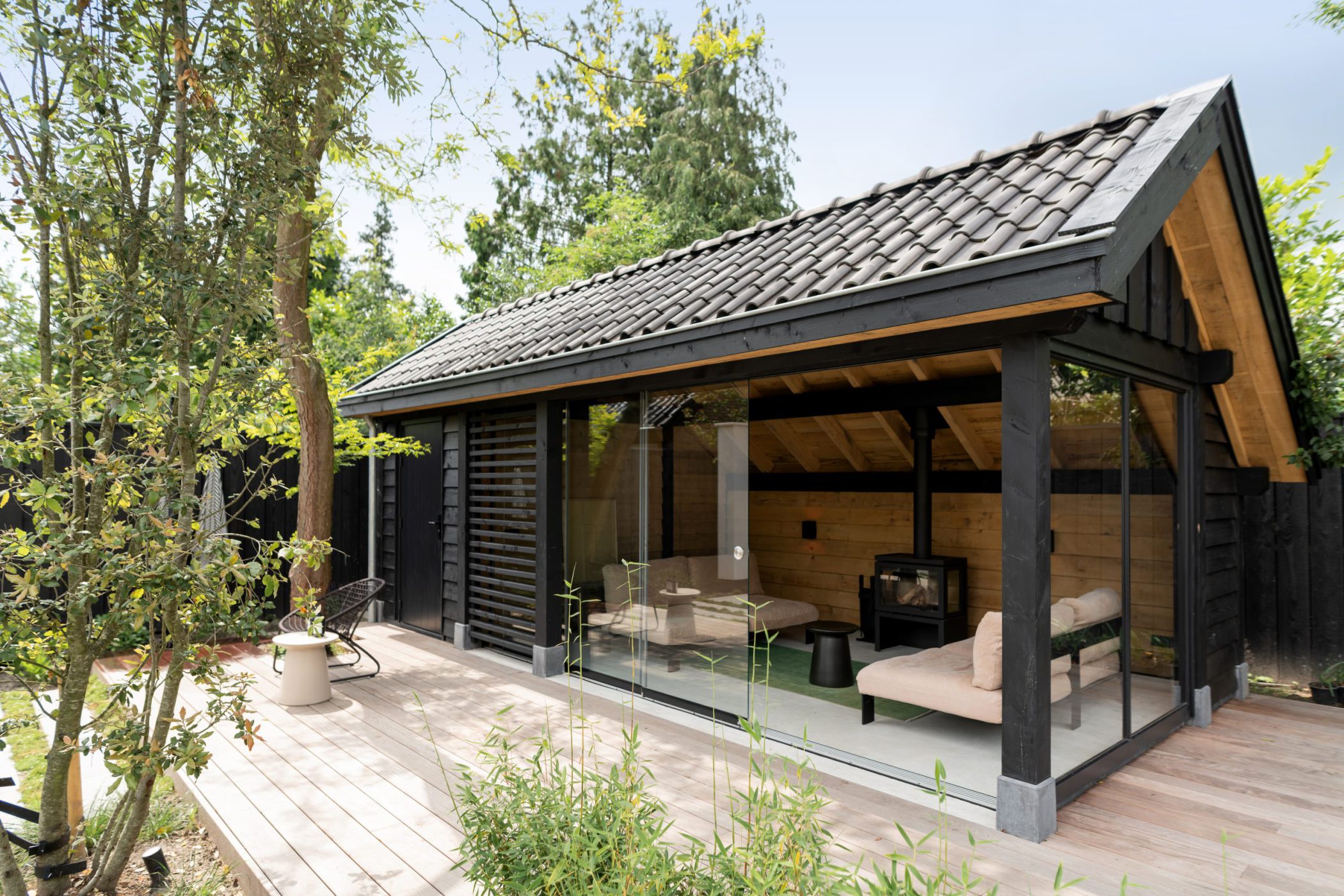 Afbeelding Glazen tuinkamer