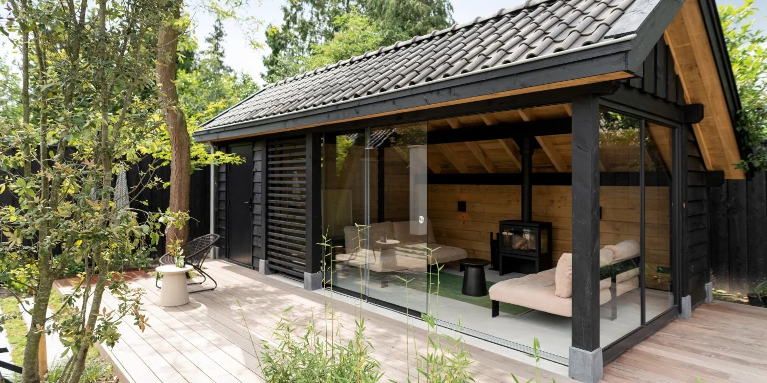Afbeelding Inspiratie: 4x tuinkamer met glazen schuifwanden