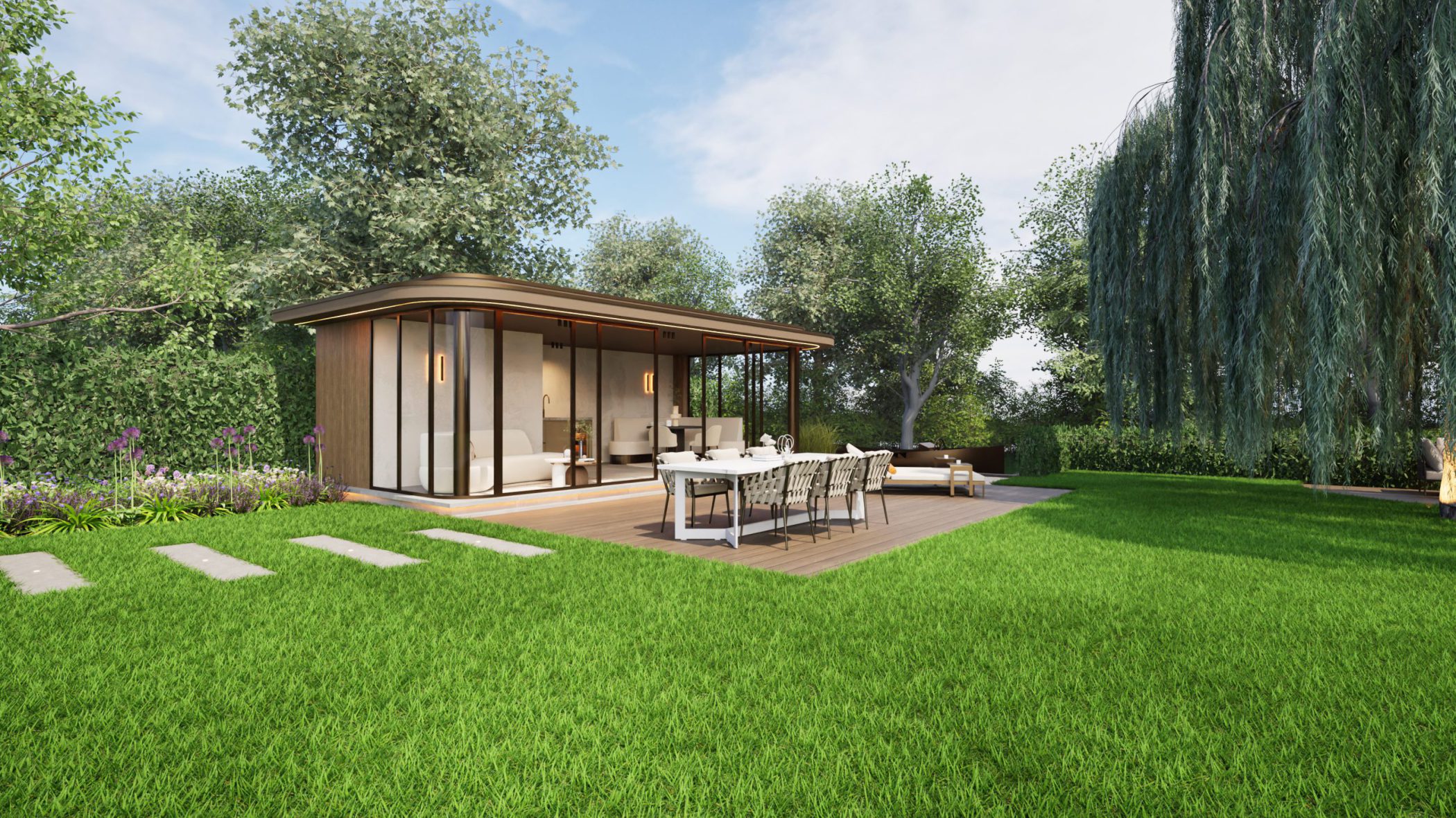 Afbeelding Geïsoleerde tuinkamer